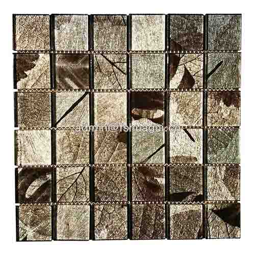 Rustic Panel Wood Mosaic factory   HG-WT001