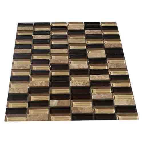 Rustic Panel Wood Mosaic factory   HG-WT001