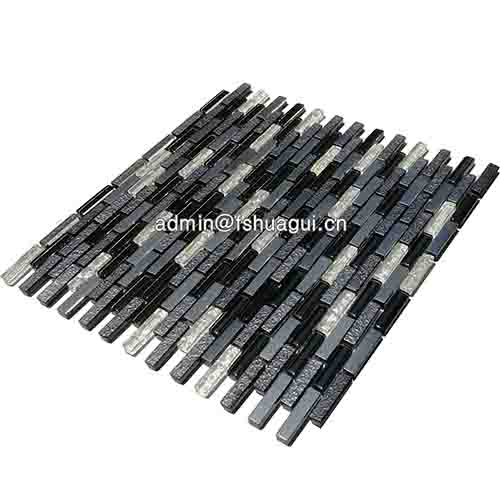 Rustic Panel Wood Mosaic factory   HG-WT001