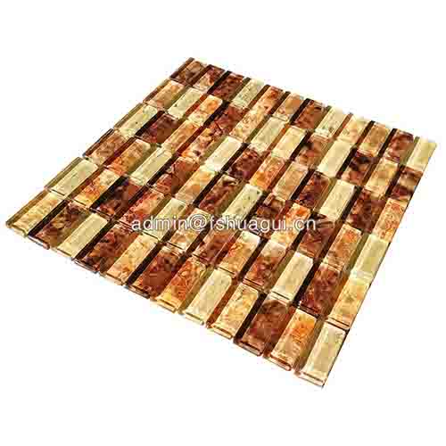 Rustic Panel Wood Mosaic factory   HG-WT001