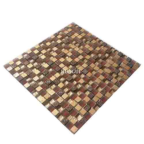 Rustic Panel Wood Mosaic factory   HG-WT001