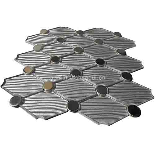 Rustic Panel Wood Mosaic factory   HG-WT001