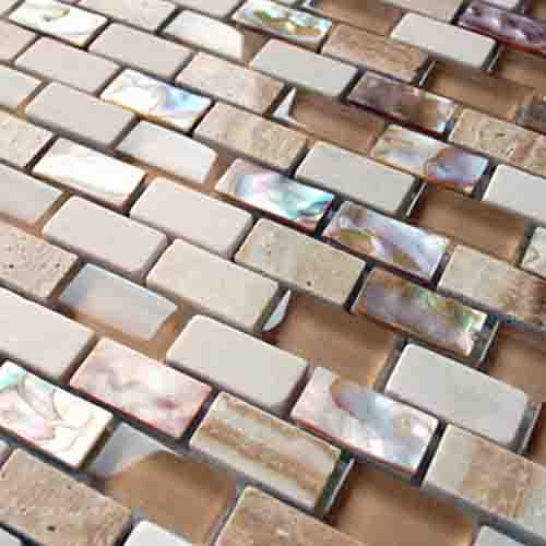 Rustic Panel Wood Mosaic factory   HG-WT001