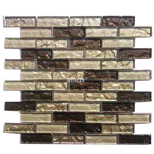Rustic Panel Wood Mosaic factory   HG-WT001