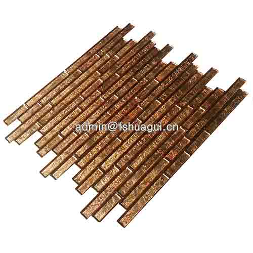 Rustic Panel Wood Mosaic factory   HG-WT001