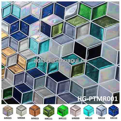 Rustic Panel Wood Mosaic factory   HG-WT001