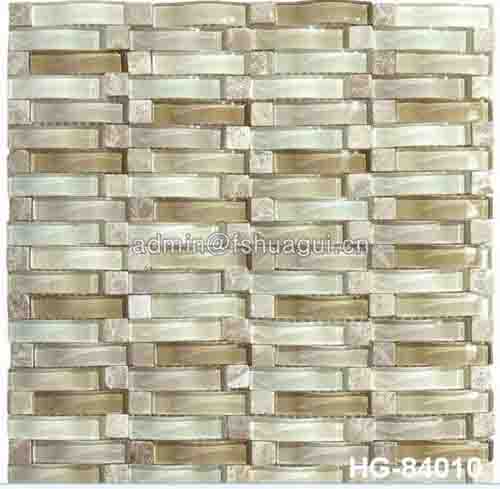 Rustic Panel Wood Mosaic factory   HG-WT001