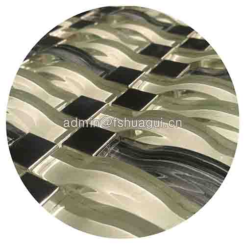 Rustic Panel Wood Mosaic factory   HG-WT001