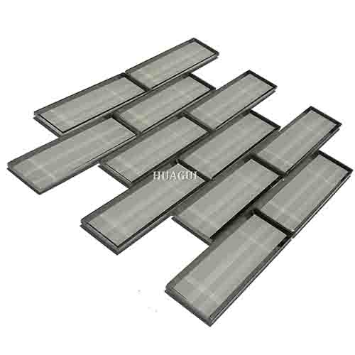 Rustic Panel Wood Mosaic factory   HG-WT001