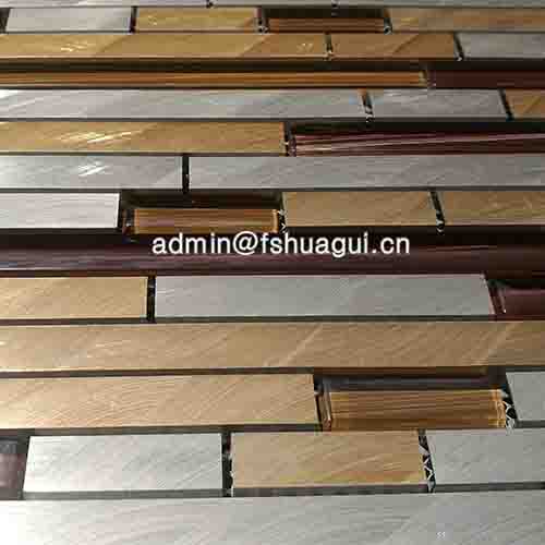 Rustic Panel Wood Mosaic factory   HG-WT001