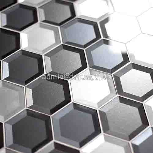 Rustic Panel Wood Mosaic factory   HG-WT001