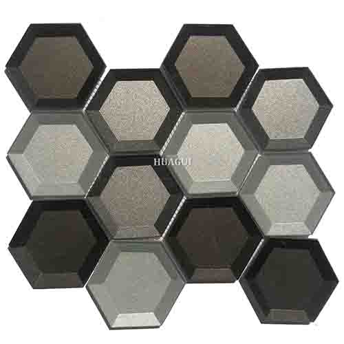 Rustic Panel Wood Mosaic factory   HG-WT001