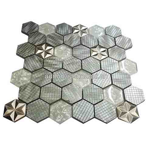Rustic Panel Wood Mosaic factory   HG-WT001
