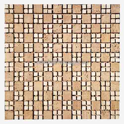 Rustic Panel Wood Mosaic factory   HG-WT001