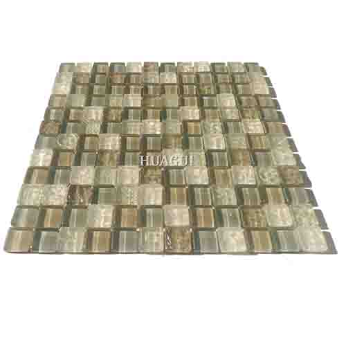 Rustic Panel Wood Mosaic factory   HG-WT001