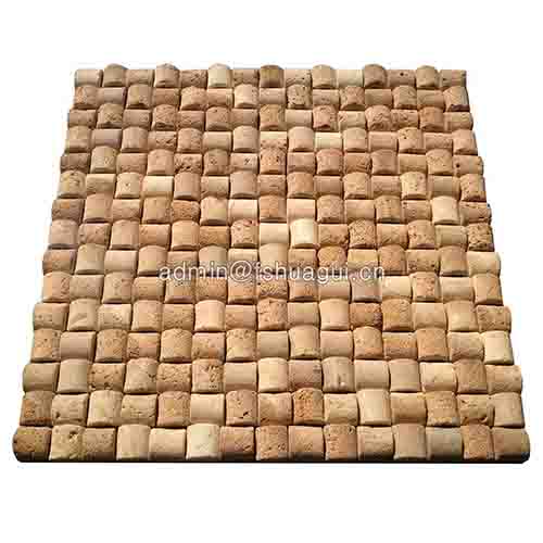 Rustic Panel Wood Mosaic factory   HG-WT001