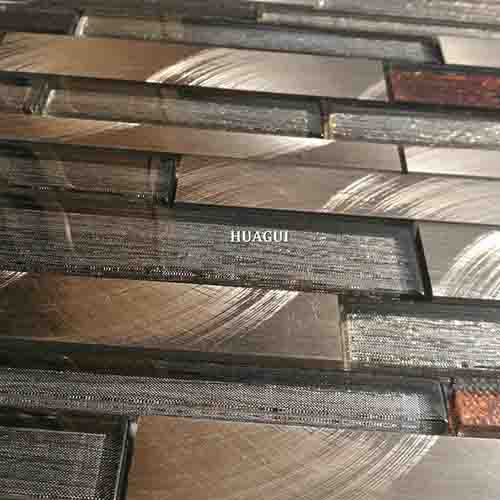 Rustic Panel Wood Mosaic factory   HG-WT001