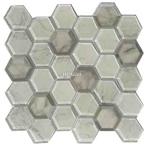 Rustic Panel Wood Mosaic factory   HG-WT001