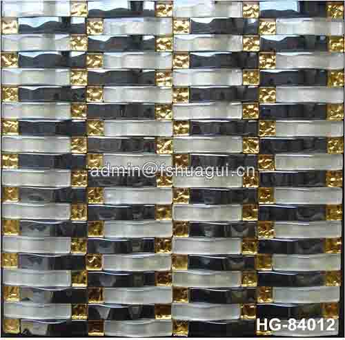 Rustic Panel Wood Mosaic factory   HG-WT001