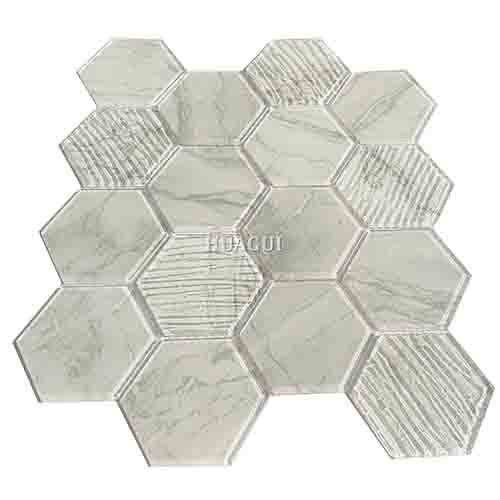 Rustic Panel Wood Mosaic factory   HG-WT001