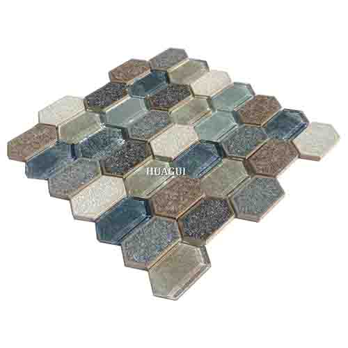 Rustic Panel Wood Mosaic factory   HG-WT001