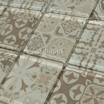 Rustic Panel Wood Mosaic factory   HG-WT001