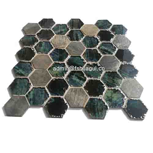 Rustic Panel Wood Mosaic factory   HG-WT001
