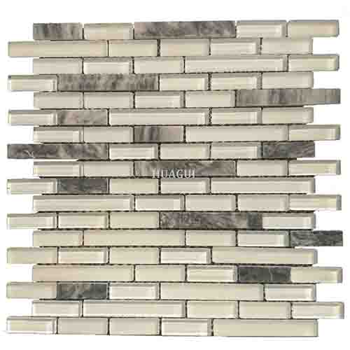 Rustic Panel Wood Mosaic factory   HG-WT001