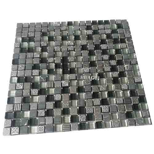 Rustic Panel Wood Mosaic factory   HG-WT001