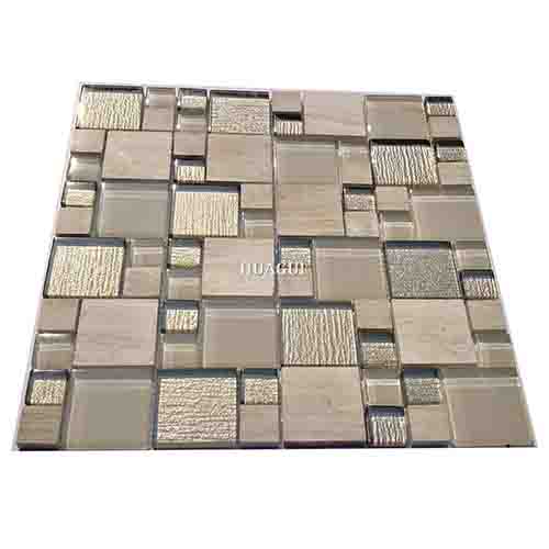 Rustic Panel Wood Mosaic factory   HG-WT001