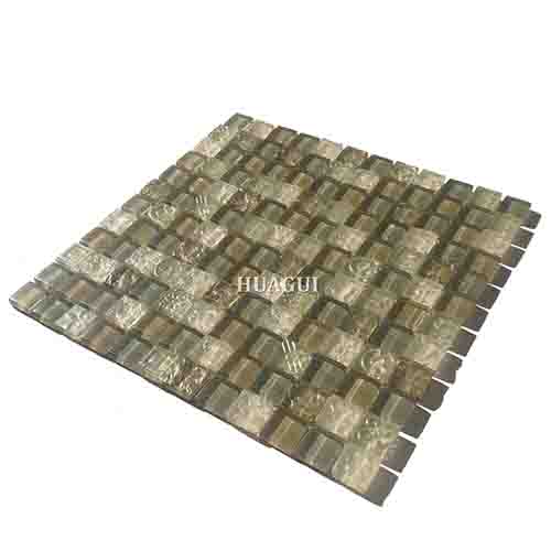 Rustic Panel Wood Mosaic factory   HG-WT001