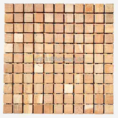 Rustic Panel Wood Mosaic factory   HG-WT001