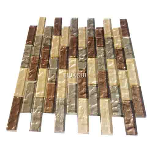 Rustic Panel Wood Mosaic factory   HG-WT001
