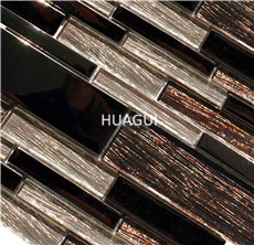 Rustic Panel Wood Mosaic factory   HG-WT001