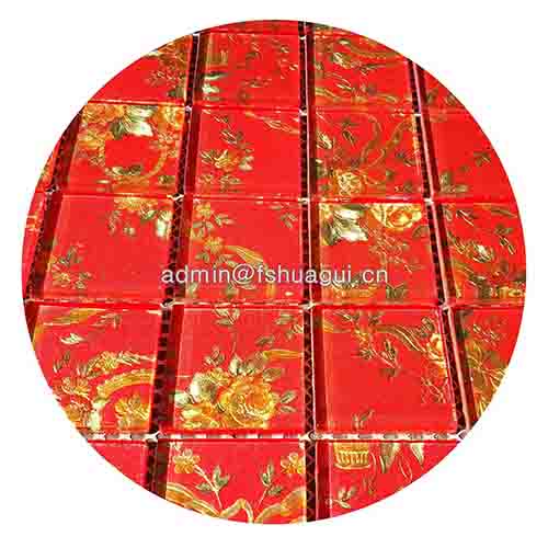 Rustic Panel Wood Mosaic factory   HG-WT001