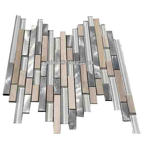 Rustic Panel Wood Mosaic factory   HG-WT001