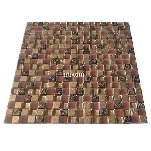 Rustic Panel Wood Mosaic factory   HG-WT001