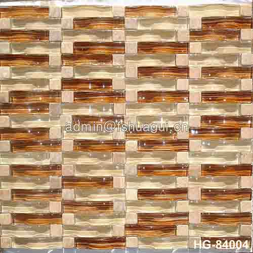Rustic Panel Wood Mosaic factory   HG-WT001