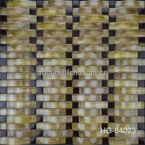 Rustic Panel Wood Mosaic factory   HG-WT001