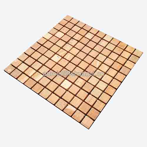 Rustic Panel Wood Mosaic factory   HG-WT001