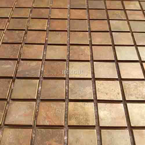Rustic Panel Wood Mosaic factory   HG-WT001