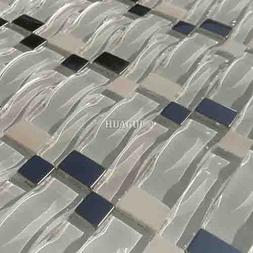 Rustic Panel Wood Mosaic factory   HG-WT001