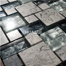 Rustic Panel Wood Mosaic factory   HG-WT001