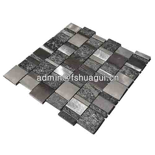 Rustic Panel Wood Mosaic factory   HG-WT001