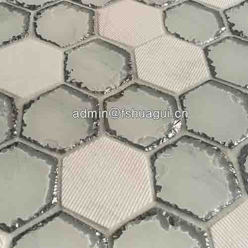 Rustic Panel Wood Mosaic factory   HG-WT001
