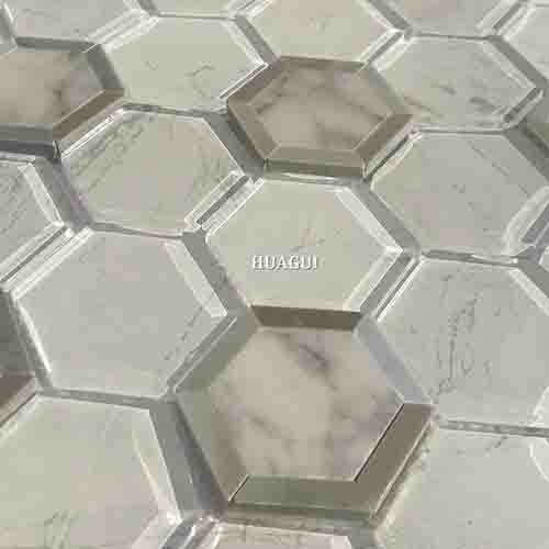 Rustic Panel Wood Mosaic factory   HG-WT001