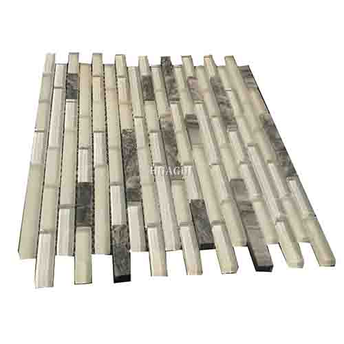 Rustic Panel Wood Mosaic factory   HG-WT001