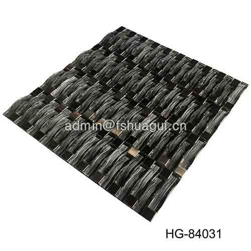 Rustic Panel Wood Mosaic factory   HG-WT001