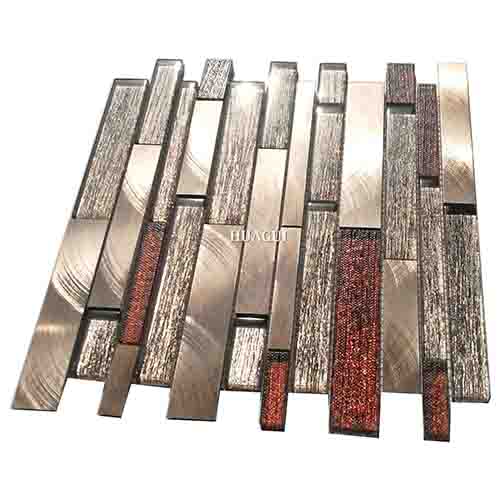 Rustic Panel Wood Mosaic factory   HG-WT001