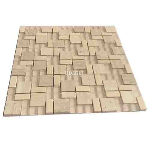 Rustic Panel Wood Mosaic factory   HG-WT001